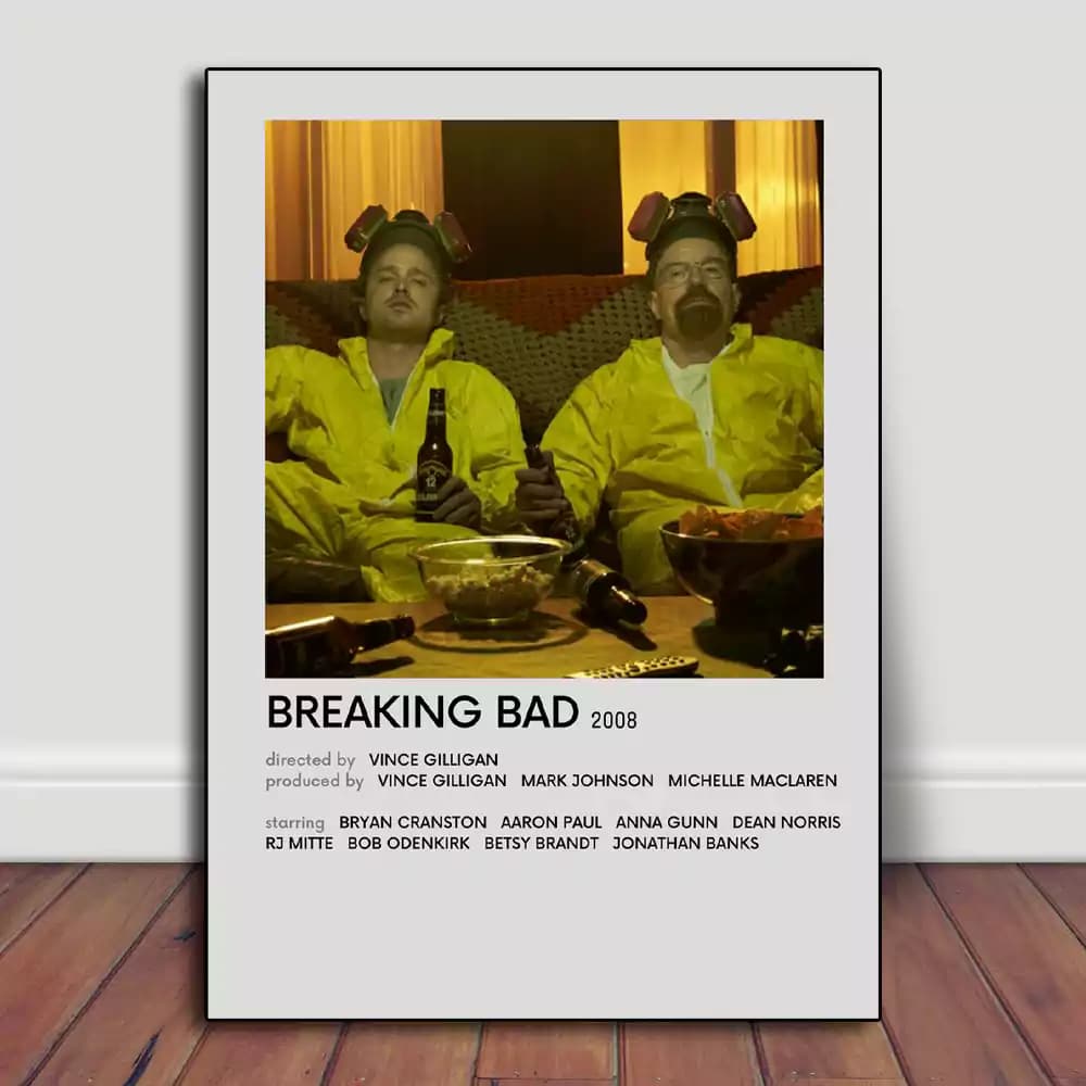 تابلو مینیمال سریال Breaking Bad