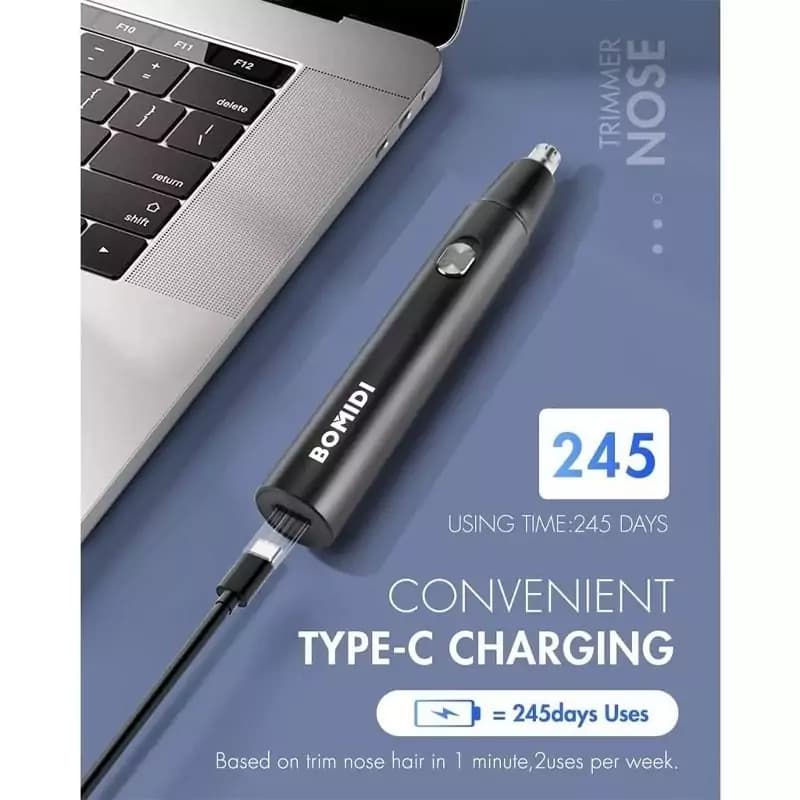 مو زن بینی، ابرو و گوش شیائومی بمیدی مدل Xiaomi NT1 Bomidi Nose Hair Trimmer (جعبه باز) — تصویر ۸