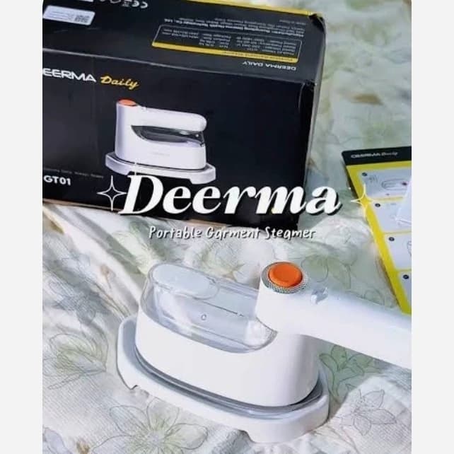 اتو بخار پرتابل شیائومی درما مدل Deerma GT01 Portable Handheld Garment Steamer 1200W Fast Heat (ارسال رایگان) — تصویر ۶