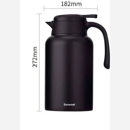 فلاسک گرم و سرد شیائومی سانوکت 2 لیتری مدل Xiaomi Sanvcat Stainless Steel Vacuum Insulation Pot H8152 — تصویر ۴