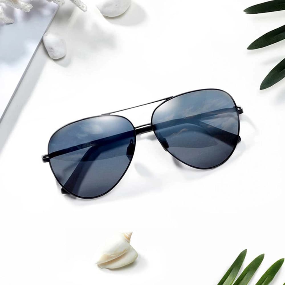 عینک آفتابی خاکستری شیائومی مدل Turok Steinhardt polarized sunglasses SM005-0220 — تصویر ۱۲
