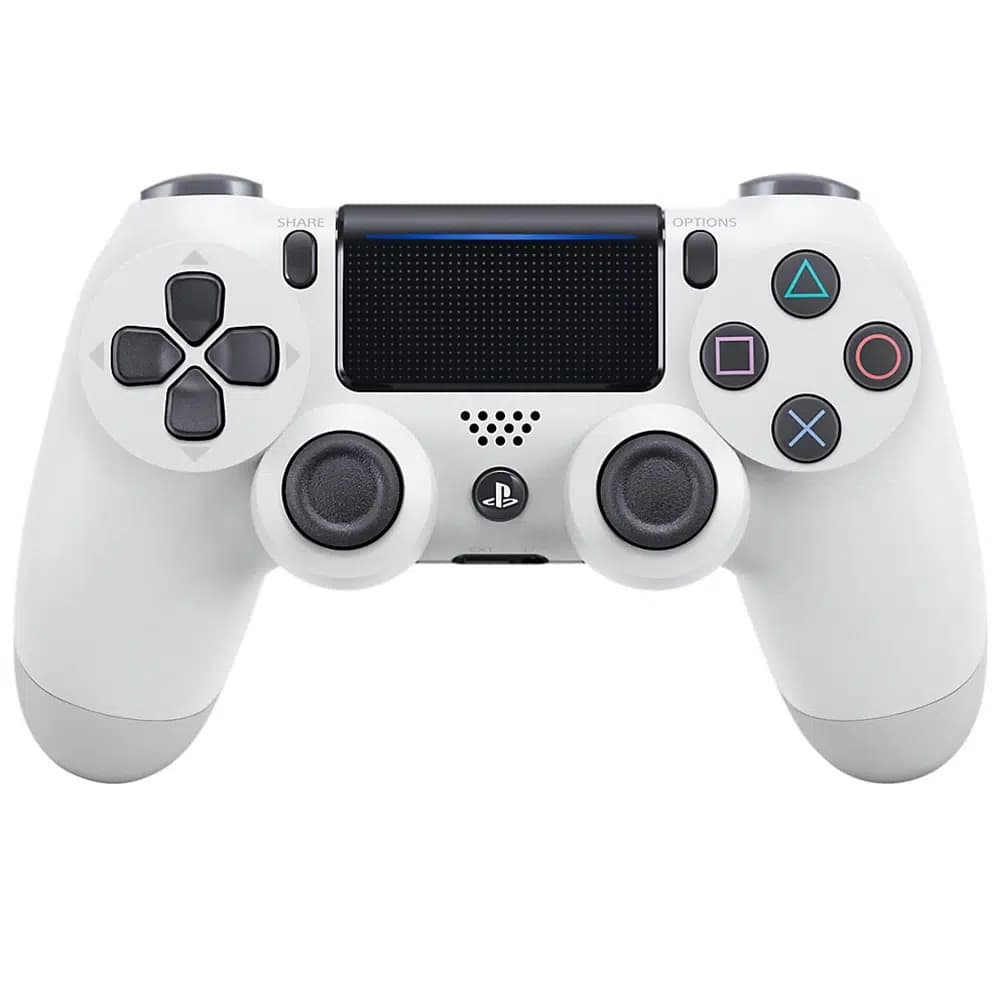 کنترلر DualShock 4 رنگ سفید (Glacier White) برای PS4 — تصویر ۲