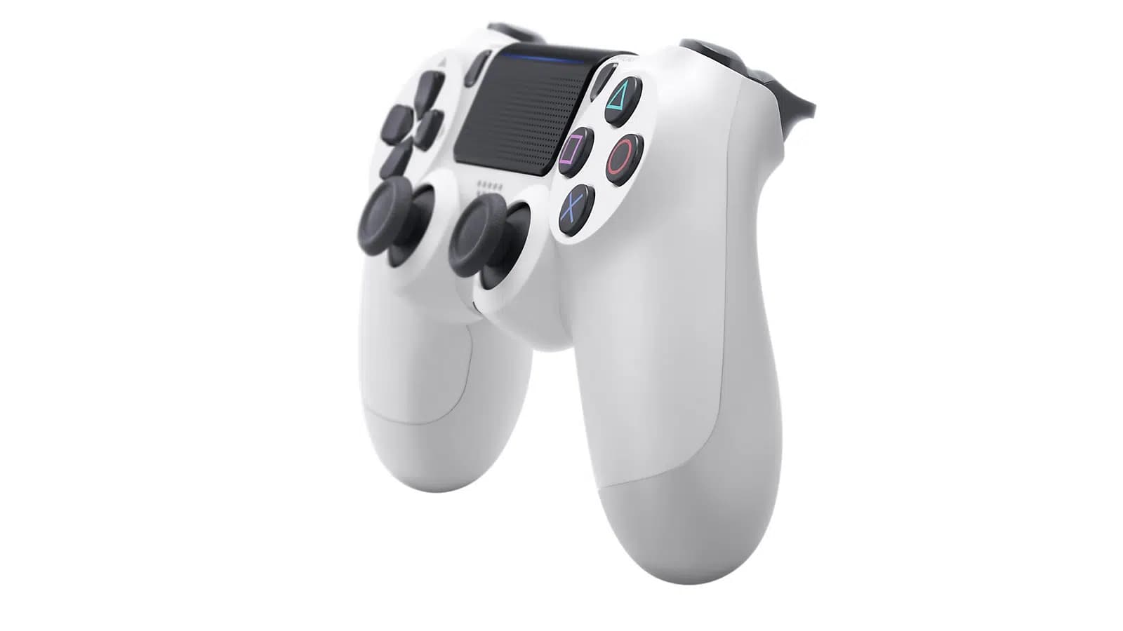 کنترلر DualShock 4 رنگ سفید (Glacier White) برای PS4 — تصویر ۳