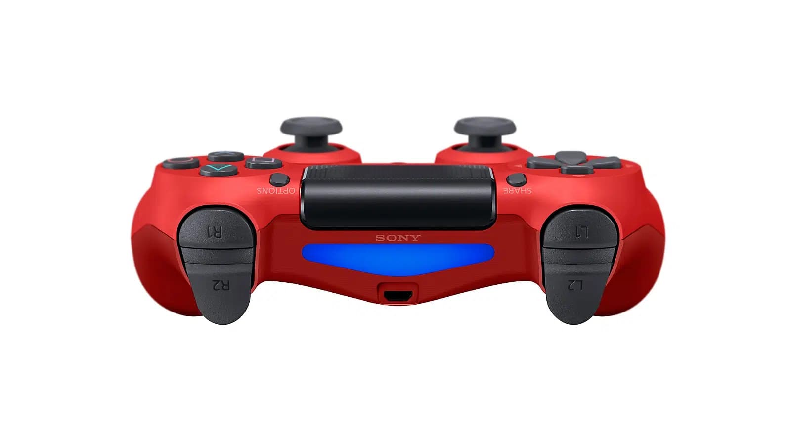 کنترلر DualShock 4 رنگ قرمز (Magma Red) برای PS4 — تصویر ۵
