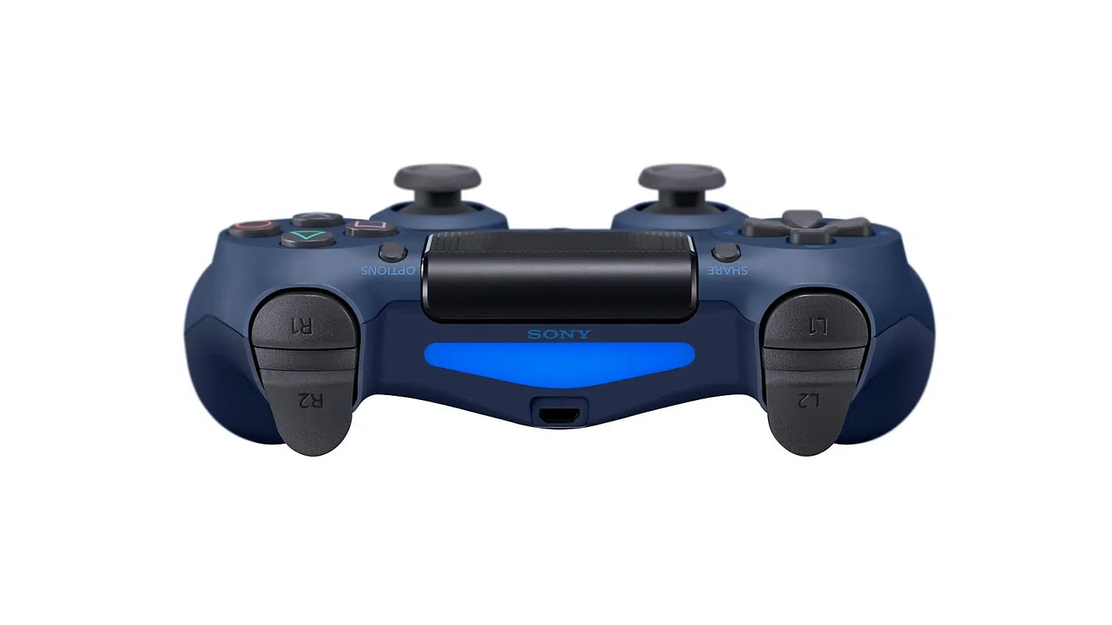 کنترلر DualShock 4 رنگ آبی (Midnight Blue) برای PS4 — تصویر ۵