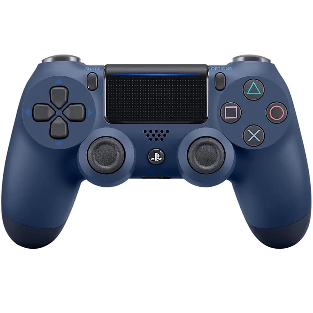 کنترلر DualShock 4 رنگ آبی (Midnight Blue) برای PS4 — تصویر ۲