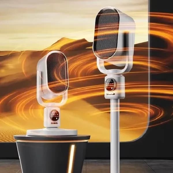 بخاری برقی ایستاده مدل DGS-N6 Heater با صفحه نمایش لمسی و کنترل از راه دور — تصویر ۳
