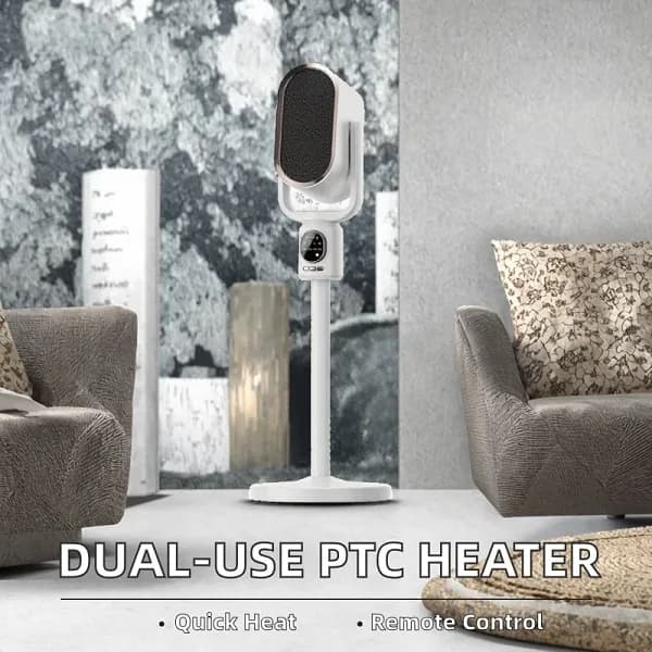 بخاری برقی ایستاده مدل DGS-N6 Heater با صفحه نمایش لمسی و کنترل از راه دور — تصویر ۷