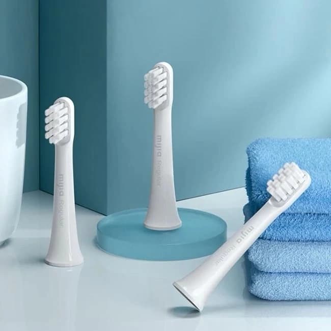 سری یدک مسواک برقی میجیا مدل MBS302 T100 بسته 3 عددی Xiaomi Mijia MBS302 Toothbrush Head for T100 Electric — تصویر ۹