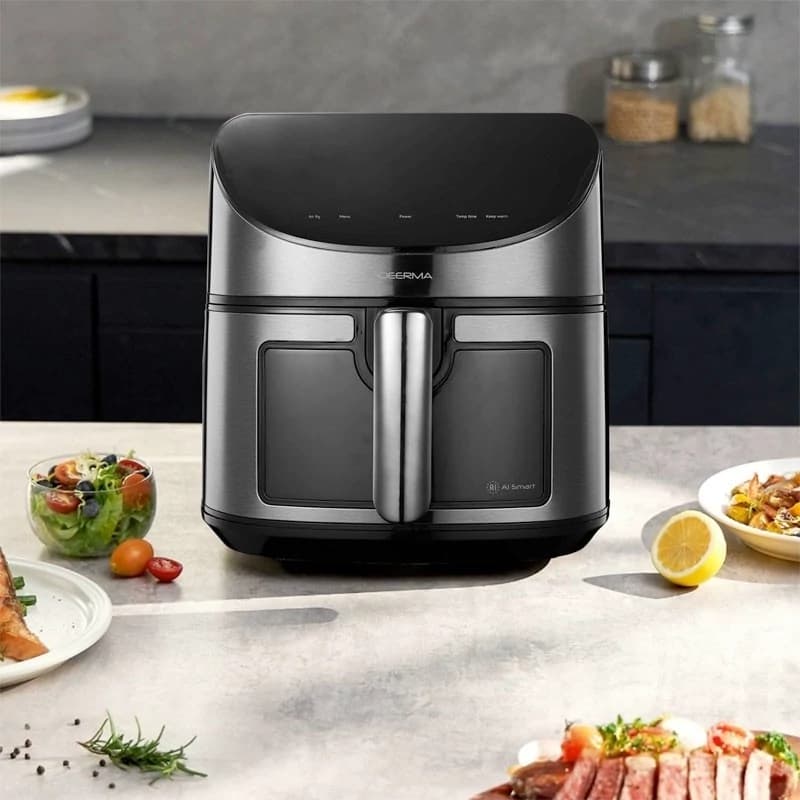 سرخ کن بدون روغن (هواپز) 8 لیتری شیائومی درما مدل Deerma Air Fryer 8L DEM-KZ150W — تصویر ۶