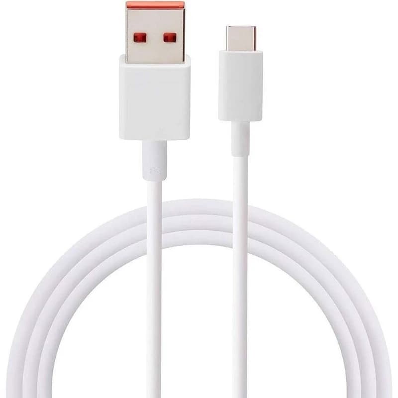 کابل شارژ اصلی 6 آمپر USB به USB-C شیائومی مدل XIAOMI USB-C DATA CABLE YD/T1591 طول 1 متر — تصویر ۳
