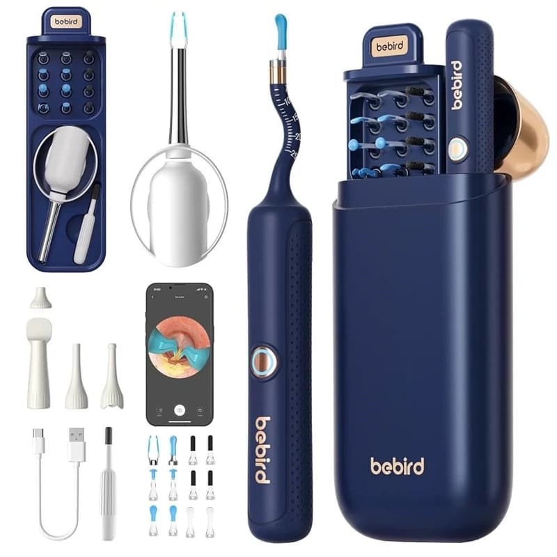 ست کامل گوش پاک کن بیبرد Xiaomi I35R/R37R Bebird EAR-CARE sight plus (ارسال رایگان) — تصویر ۶