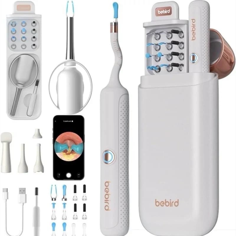 ست کامل گوش پاک کن بیبرد Xiaomi I35R/R37R Bebird EAR-CARE sight plus (ارسال رایگان) — تصویر ۲