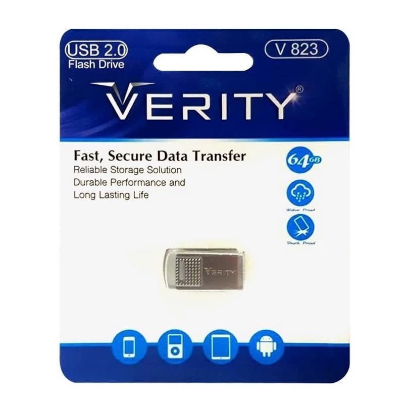 فلش مموری وریتی مدل V823 حافظه 64 گیگابایت 2.0 Verity V823 64GB USB 2.0 Flash Drive — تصویر ۳