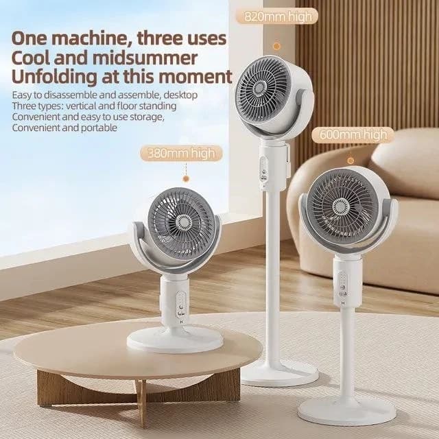 پنکه شارژی سه حالته F1 Fan Circulation Fan — تصویر ۴