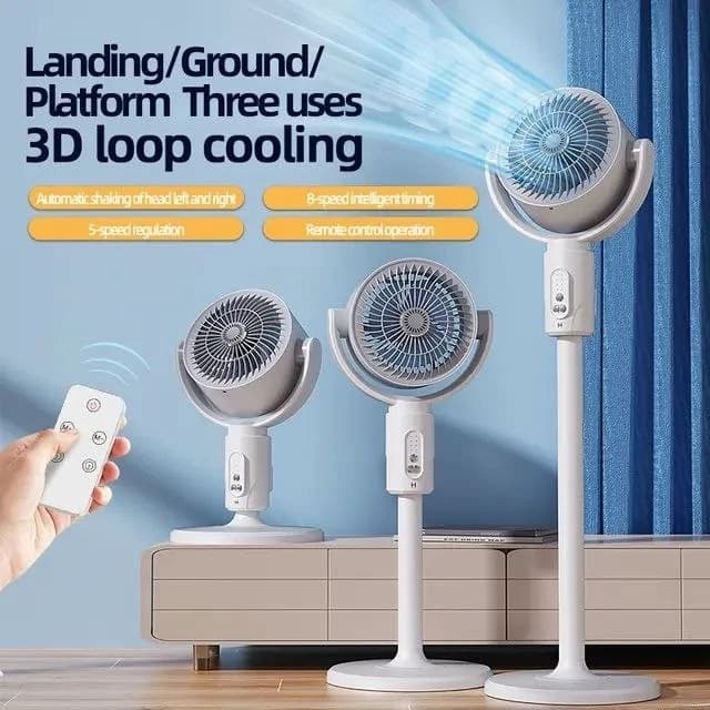 پنکه شارژی سه حالته F1 Fan Circulation Fan — تصویر ۵