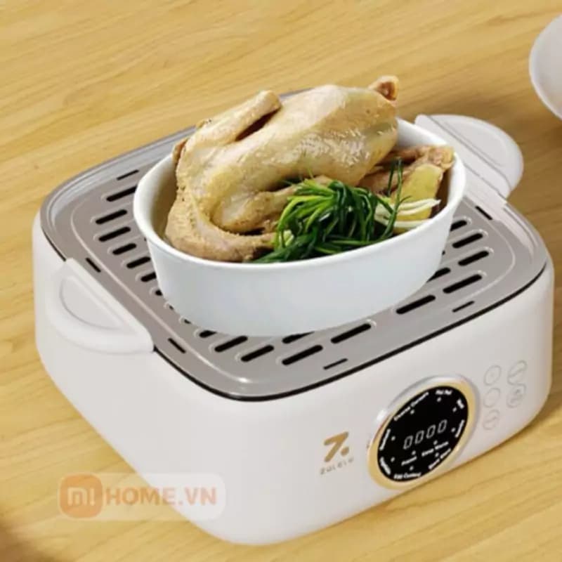 بخار پز چند کاره 9.3 لیتری شیائومی مدل ZOLELE ES931 Multi-Function Steamer — تصویر ۴