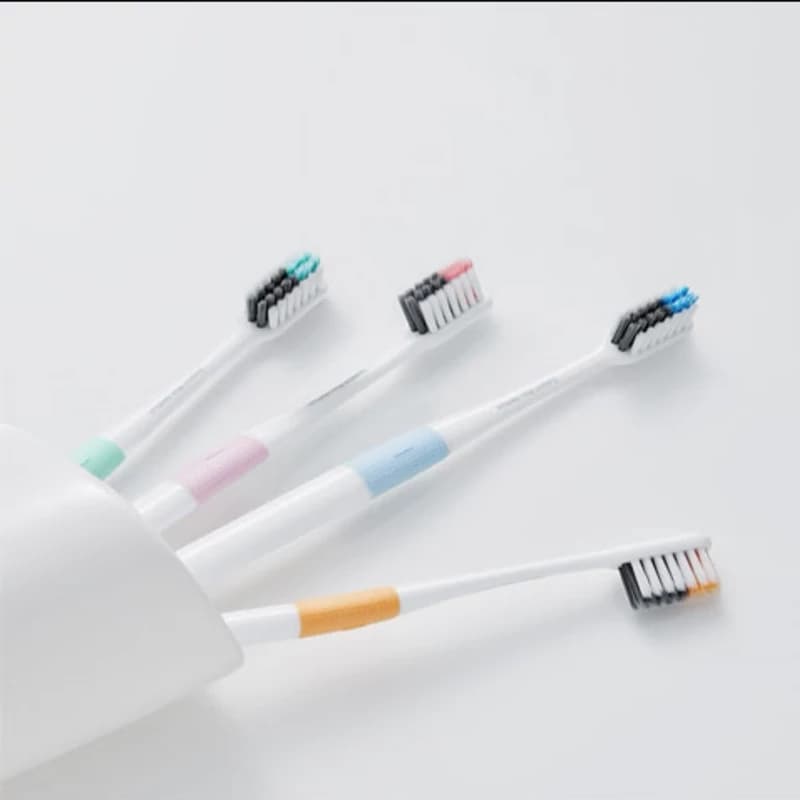 بسته 4 عددی مسواک شیائومی میجیا Xiaomi Dr.BEI Bass Toothbrush — تصویر ۶