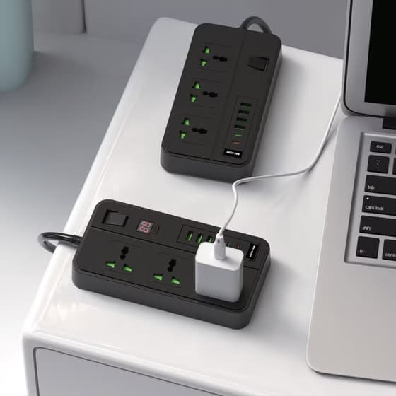چند راهی برق گرین لاین مدل GS-150 Power Socket 3000W — تصویر ۹