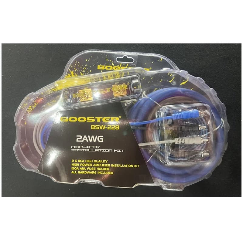 پک سیم کشی سیستم صوتی خودرو مارک بوستر مدل BSW-228