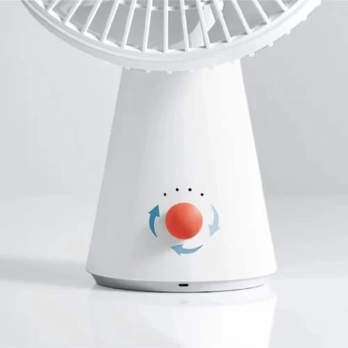 پنکه شارژی رومیزی شیائومی مدل Xiaomi Rechargeable Mini Fan ZMYDDFS01DM (ارسال رایگان) — تصویر ۸