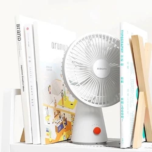 پنکه شارژی رومیزی شیائومی مدل Xiaomi Rechargeable Mini Fan ZMYDDFS01DM (ارسال رایگان) — تصویر ۹