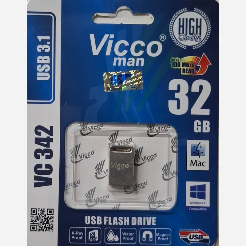 فلش مموری 3.0 USB ویکو مدل 342 VC ظرفیت 32 گیگابایت