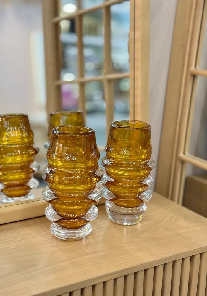 گلدان کریستال مدل حلقه ای — تصویر ۲