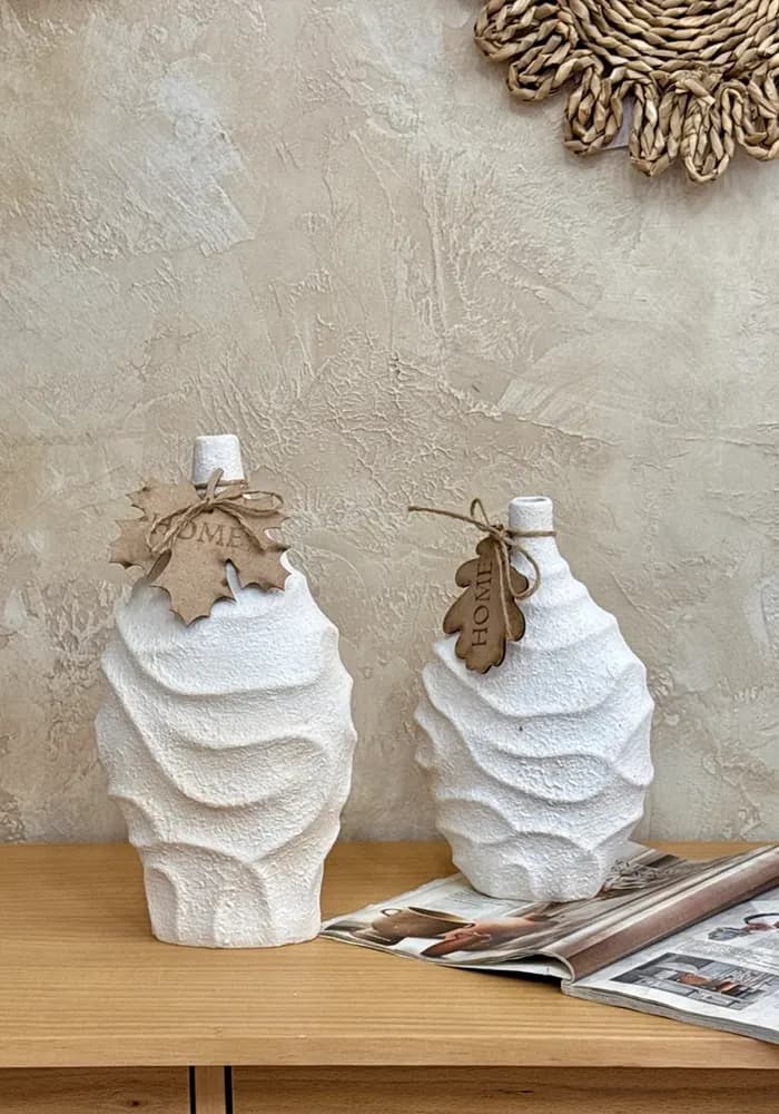 گلدان پتینه مدل موج