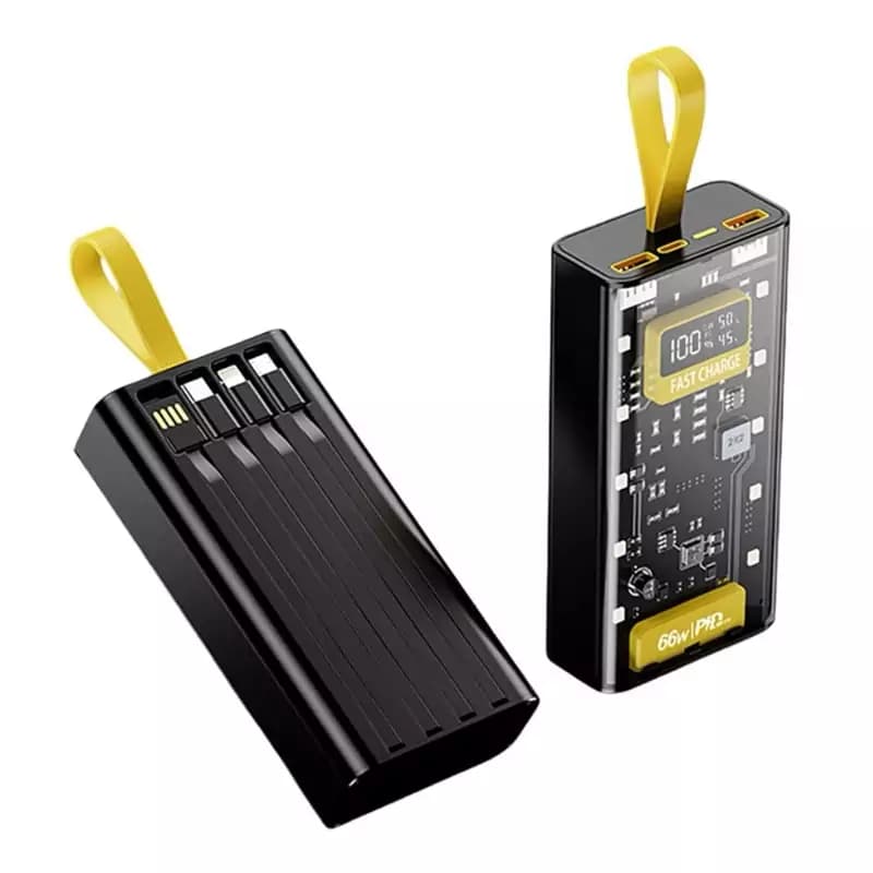 پاوربانک شفاف 10 هزار گرین لاین Green Lion Transparent Pro Power Bank — تصویر ۶