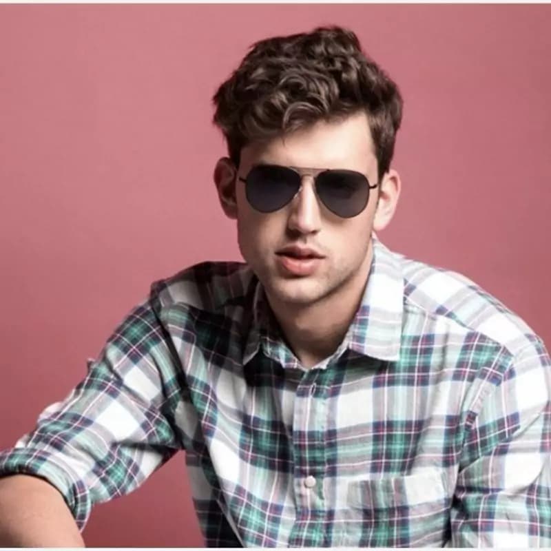 عینک UV400 آفتابی شیائومی Xiaomi Polarized Pilot Sunglasses XMTF01TS — تصویر ۷
