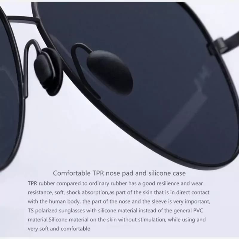 عینک UV400 آفتابی شیائومی Xiaomi Polarized Pilot Sunglasses XMTF01TS — تصویر ۹