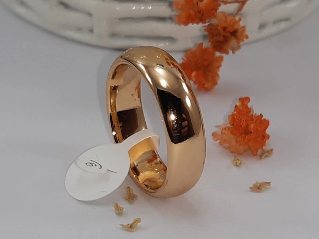 رینگ ساده طلایی ژوپینگ اصل-مدل Y5000