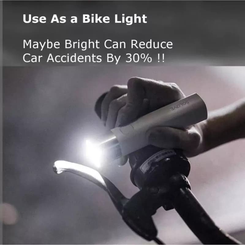 پاور بانک 3000 و چراغ قوه شیائومی Xiaomi SOLOVE X3S Flashlight Power Bank — تصویر ۸