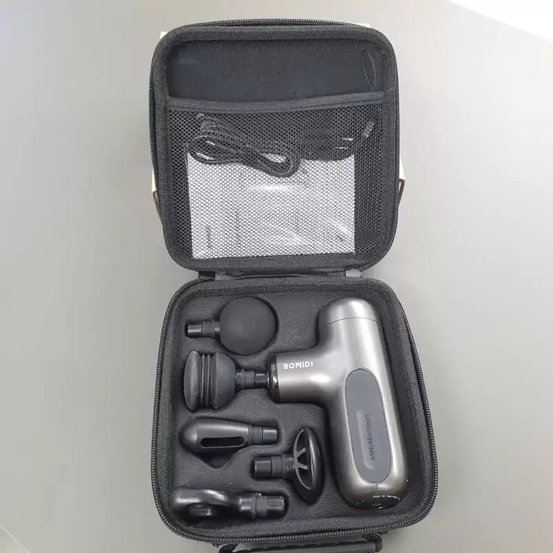 ماساژور شارژی قدرتمند شیائومی مدل بُمیدی Mini Massage Gun Bomidi M1 (ارسال رایگان) — تصویر ۵