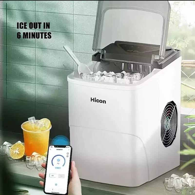 دستگاه یخ ساز شیائومی 2 لیتری Hicon Ice Maker HZB-16AL — تصویر ۳