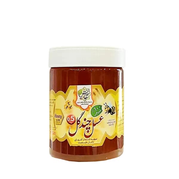عسل چند گل شفابخش وزن 500 گرم