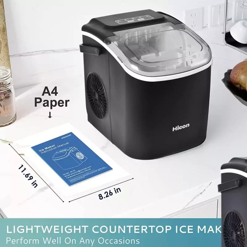 یخ ساز قابل حمل شیائومی Hicon مدل 1.3 لیتری Hicon Portable Automatic Ice Maker HZB-16M — تصویر ۹