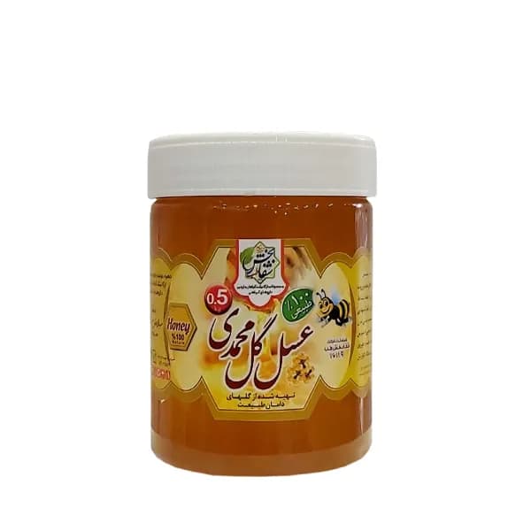 عسل گل محمدی شفابخش وزن 500 گرم