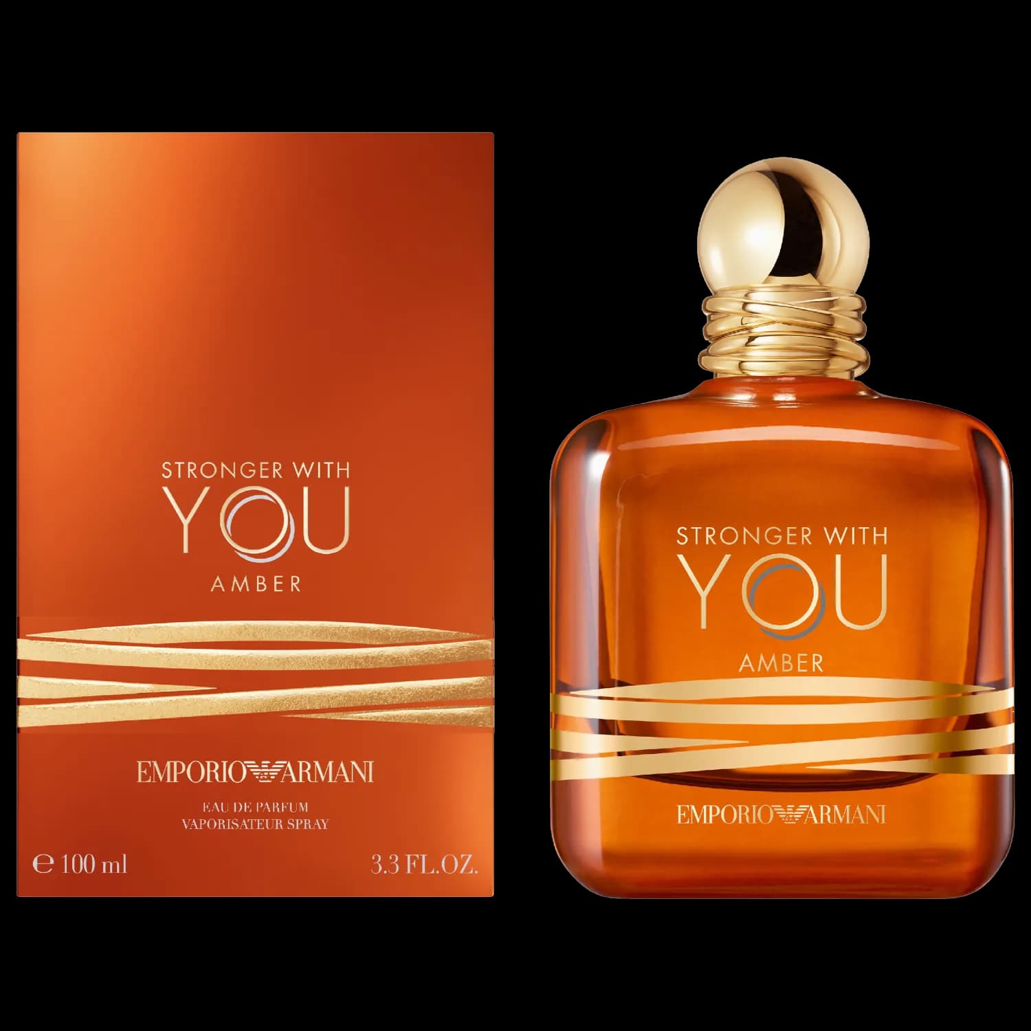 ادکلن اورجینال یونیسکس امپریو آرمانی Stronger With You Amber — تصویر ۳