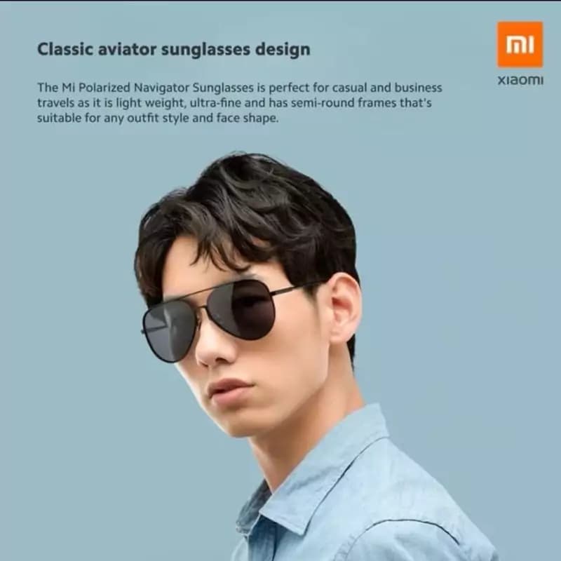 عینک آفتابی پولاریزه و محافظ UV400 شیائومی Xiaomi mijia TYJ02TS polarized navigator sunglasses — تصویر ۷
