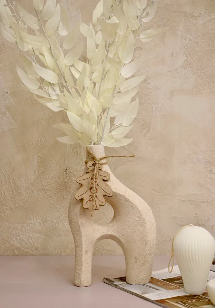 گلدان پتینه دو پایه