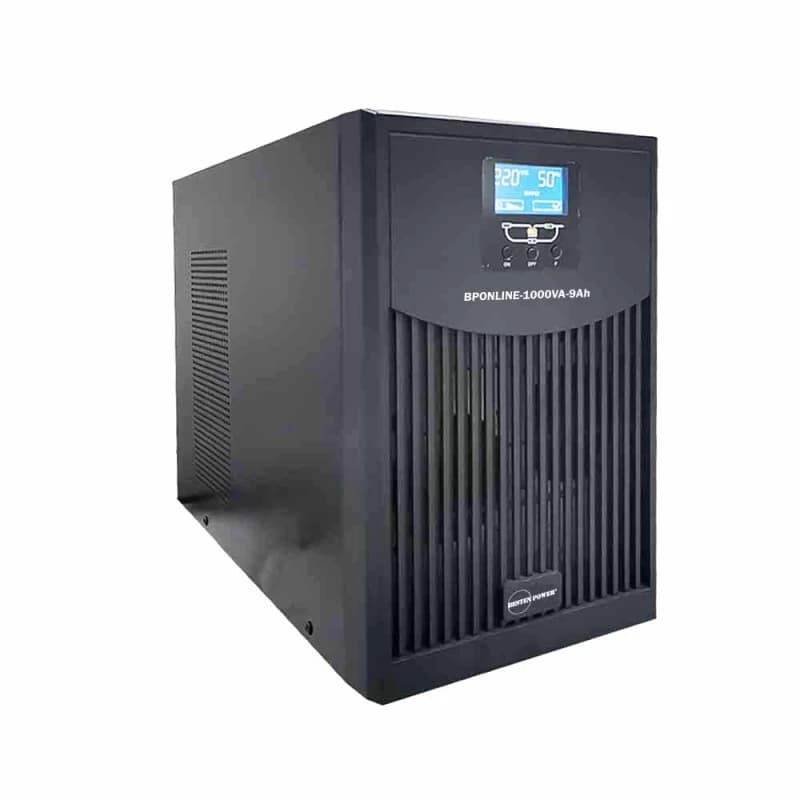 یو پی اس بستن پاور مدل BPONLINE-1000VA-7.5Ah ظرفیت 1000 VA به همراه باتری داخلی – مشکی