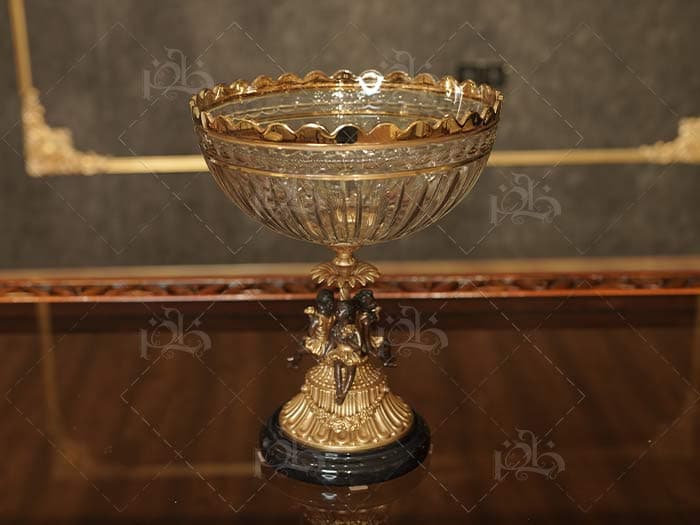 ظروف پذیرایی کریستال سه تیکه سه زن — تصویر ۵