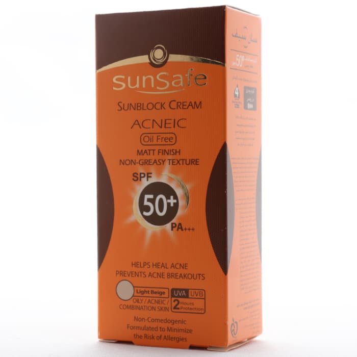 کرم ضد آفتاب سان سیف فاقد چربی 50 spf — تصویر ۴