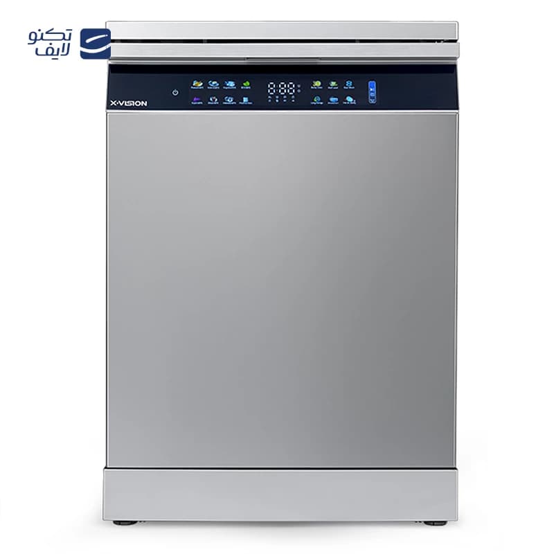 ماشین ظرفشویی ایکس ویژن مدل S160-W – سفید — تصویر ۳