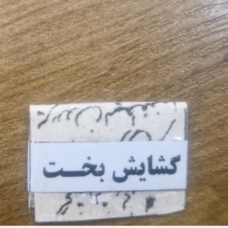 دعای مخصوص گشایش بخت نوشته شده روی پوست آهو — تصویر ۳
