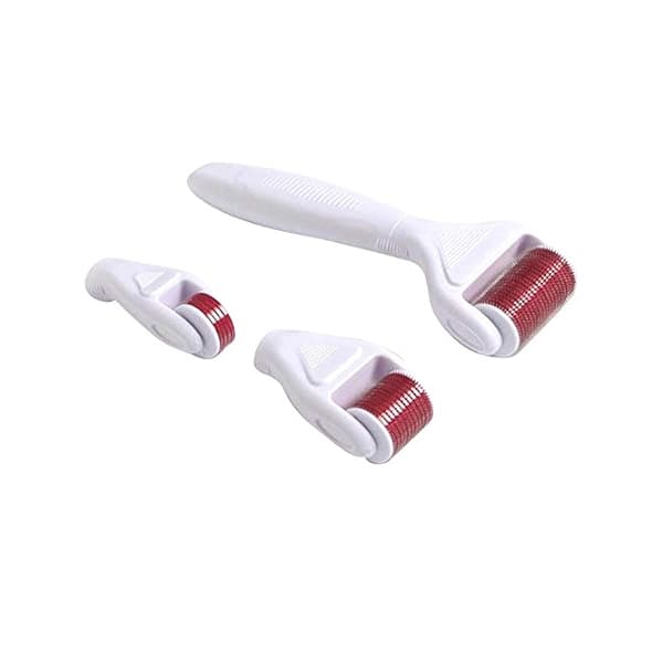 درمارولر 3 سر تیتانیومی 3in1 derma roller