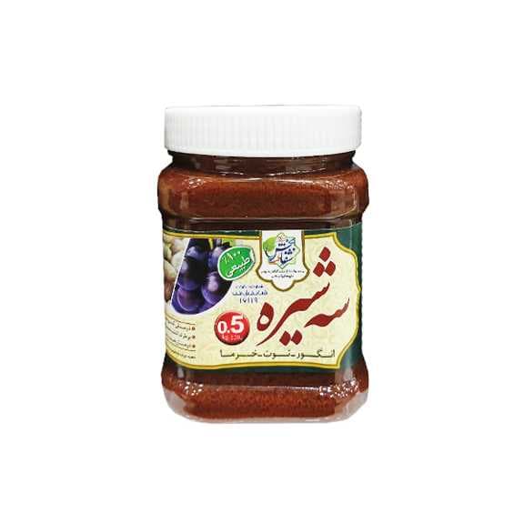 سه شیره وزن 500 گرم | برند شفابخش — تصویر ۲