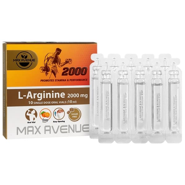 ال آرژنین 2000 میلی گرم 10 عدد / L Arginine 2000 mg